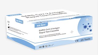 SEJOY SARSCoV2 Antigen Rapid Test [upl. by Guttery]