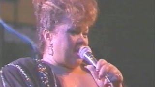 Etta James live in Lugano 1991 [upl. by Varrian]