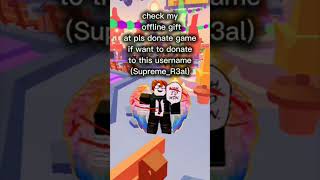 Checking my gift day 2 roblox plsdonate gift [upl. by El364]