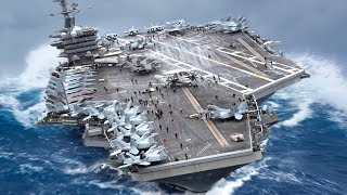 Worlds Largest Aircraft Carrier ROCKED By Deadly Storm Then This Happened [upl. by Bess172]