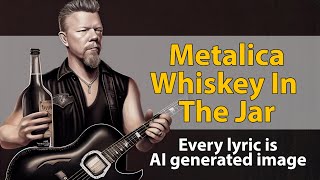 Metallica  Whiskey In The Jar ai generated images Lyrics Video [upl. by Heinrik]