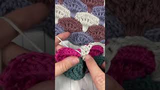 STUNNING Embossed Shell Crochet Stitch  full tutorial found in my “Crochet Stitches” playlist [upl. by Jaella]