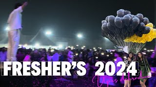 Upes Fresher’s party 2024 ✨ Upes dehradun college fest  welcoming freshers ❤️ [upl. by Lasko930]