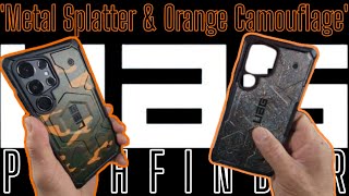 EXCLUSIVE UAG Pathfinder Metal Splatter amp Orange Camouflage Case for Samsung Galaxy s24 Ultra [upl. by Hankins844]