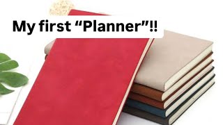 My First Planner Notebook to Formatted Planner  தமிழில் [upl. by Ibbob]