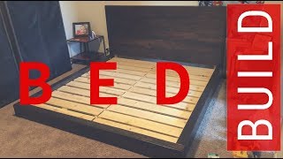 Low Profile Bed Build With Lumber KING [upl. by Amerd]