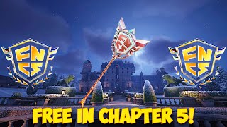 SECRET HACK TO GET THE FNCS PICKAXE IN CHAPTER 5 WORKING 2024 FREE [upl. by Amerak]