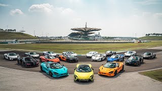 MCLAREN SINGAPORE TRACK DAY 2024 4K [upl. by Fezoj]