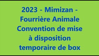 24 Octobre 2023 CONSEIL MUNICIPAL MIMIZAN –Sujet abordé l Association Les Oubliés du Monde – [upl. by Ancier]