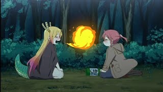 Kobayashi meets Tohru for the first time [upl. by Tobiah]