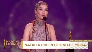 Natalia Oreiro fue homenajeada como Ícono de la Moda quotNo es frívolo todo lo contrarioquot [upl. by Amor]