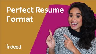 How to Format a Resume for Success in 5 Easy Steps  Indeed Career Tips [upl. by Averill225]