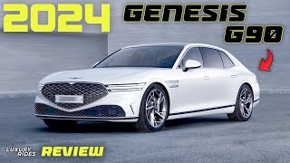 2024 Genesis G90 Review  Interior Exterior Engine and Price [upl. by Atnoved]