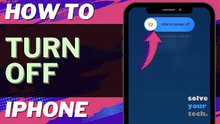 iOS 17 How to Turn Off iPhone [upl. by Yelyac619]