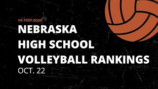 Nebraska high school volleyball rankings October 22 [upl. by Juliet993]