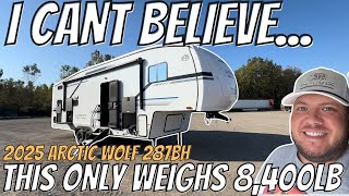 5th Wheel Under 8500 LBS 2025 Arctic Wolf 287BH [upl. by Chance]