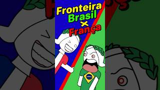 A maior fronteira da França frança brasil fronteira geografia [upl. by Sternberg]