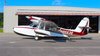 Grumman Widgeon Training Flight with WaterWings Seaplanes [upl. by Esirehc716]