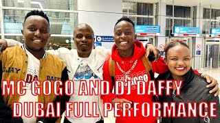 MC Gogo and Dj Daffy gives a kingly experience show in dubai  Biggest crowd in Dubai night history [upl. by Tedder]