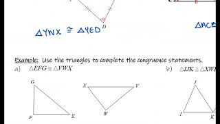 61 congruent triangles applied geometry [upl. by Alram78]