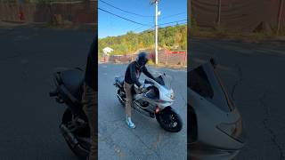 600cc Sportbike First Ride 😬😂 [upl. by Leuqar]