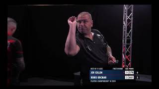 Joe Cullen vs Boris Krcmar  Players Championship 18 🎯 [upl. by Lehar]