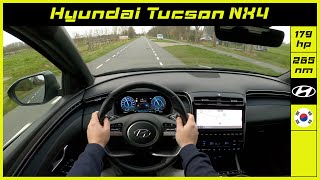 HyundaI  Tucson NX4  2022  Onboard POV test drive [upl. by Ennaillij]