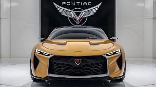 2025 Pontiac Firebird First Look Features and Performance [upl. by Nivag]