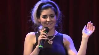 HD Marina and the Diamonds  Interview YouTube Presents 15072012 [upl. by Ylas]