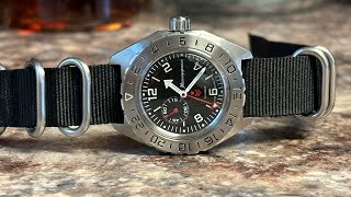 Unboxing and overview Vostok Komandirskie GMT [upl. by Chrisy147]