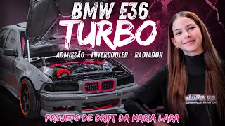 BMW E36 TURBO DE DRIFT  Dia a Dia na Oficina [upl. by Jarnagin948]