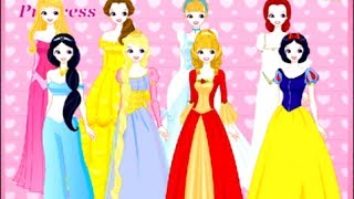 Disney Princess Games Disney Princess Dress Up Game [upl. by Olegnad]