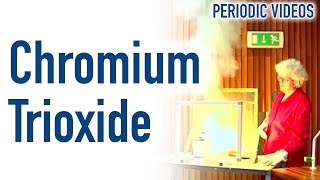 Chromium Trioxide FAIL  Periodic Table of Videos [upl. by Adnirak731]