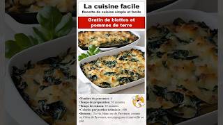 Gratin de blettes et pommes de terre [upl. by Sherman]