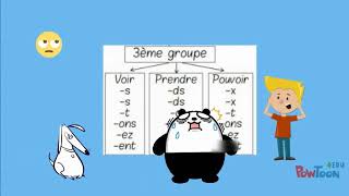 Le présent  verbes du 3ème groupe [upl. by Annerahs]