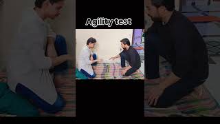 Agility test motivation comedy [upl. by Lienahs]