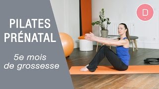 Pilates Prénatal – 5ème mois de grossesse [upl. by Anerroc]