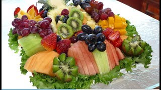 How to Make a Fruit Platter Like a Professional [upl. by Shrier841]