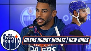 Edmonton Oilers News  Injury Update  New Hires  Rookie Camp [upl. by Lira672]