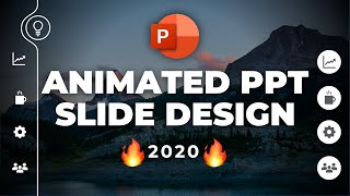 Animated PowerPoint Slide Design Tutorial 🔥Step by Step🔥 [upl. by Annayi]