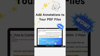 Add Annotations to Your PDF Filesproductivitytools highlightPDF howtoannotatePDF annotatePDfiles [upl. by Onairotciv57]