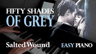 50 Shades of Grey  Salted Wound Piano Cover  Sheet Music  Partituras [upl. by Assenyl]