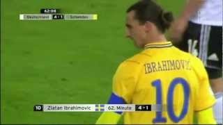 Germany  Sweden 44 all goals WC Qualifying Oct 16 2012 Swedish Commentary Lasse Granqvist [upl. by Colleen]