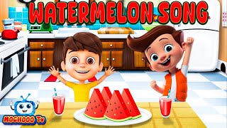 🍉 Juicy Fun Watermelon Songs for Kids  SingAlong amp Learn with Mochooos Vibrant 2D Animation 🎵 [upl. by Jamey]