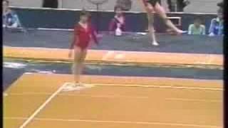 Oksana Omelianchik  1987 Rotterdam  FX 1 [upl. by Yelsnya]