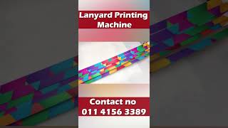 Lanyard Printing Machine For ID Card amp Sublimation Printing shorts viral ytshorts sublimation [upl. by Sibbie507]