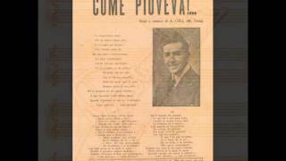 COME PIOVEVA CLAUDIO VILLA  CETRA 1956 [upl. by Anitnas429]