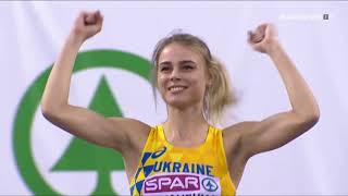 Yuliya Levchenko High Jump Silver Medal Glasgow 2019 [upl. by Esila]