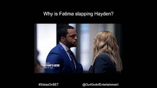 Tyler Perrys Sistas  Why Is Fatima Slapping Hayden [upl. by Achorn588]