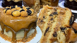 Dulce de Leche amp Plum Cake Decorating  Full Recipe for Your Bakery [upl. by Straus]